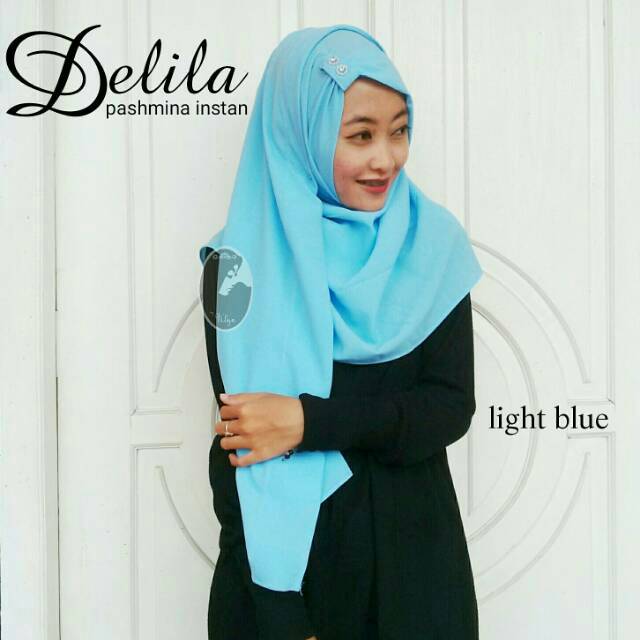 Pashmina Instan Swarovski - Delila Insta
