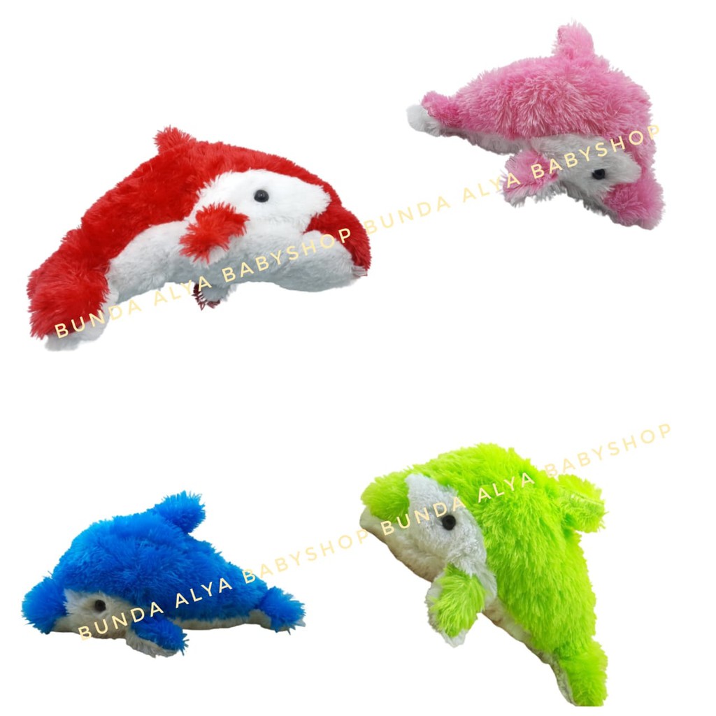 Boneka Lumba Lumba Lucu Bulu - Boneka Anak Halus - Mainan Anak Boneka Lucu - Boneka Ikan Ikanan Lumba Lumba