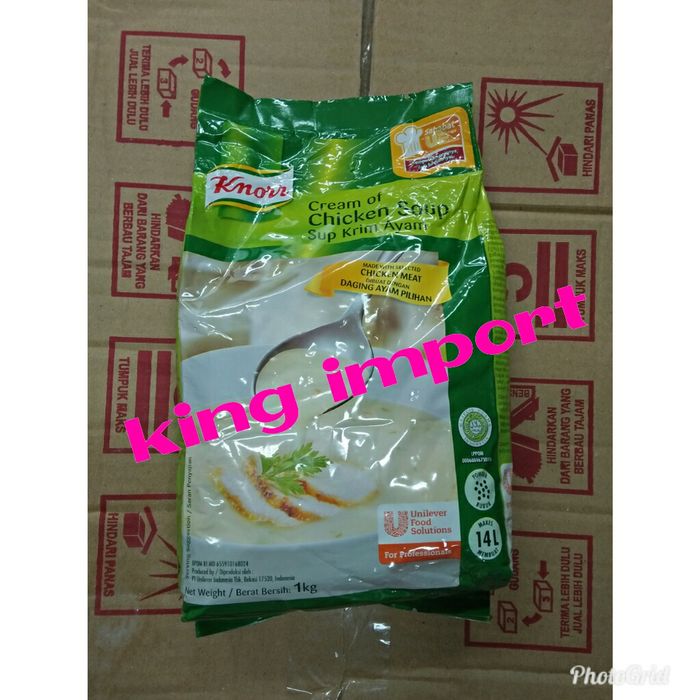 

TERBATAS - KNORR CREAM CHICKEN SOUP 1KG SUP KRIM AYAM