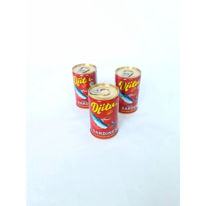 

Sarden Djitu 155 G Dalam Sauce Tomat Dan Cabe ---Termurah---