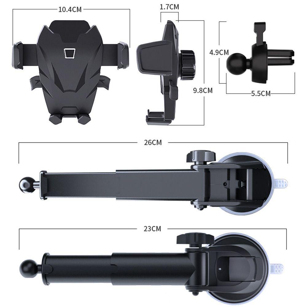 Preva Dudukan Kendaraan Universal Mount Kartun Aksesoris GPS Holder Mobil bracket Suction cup bracket