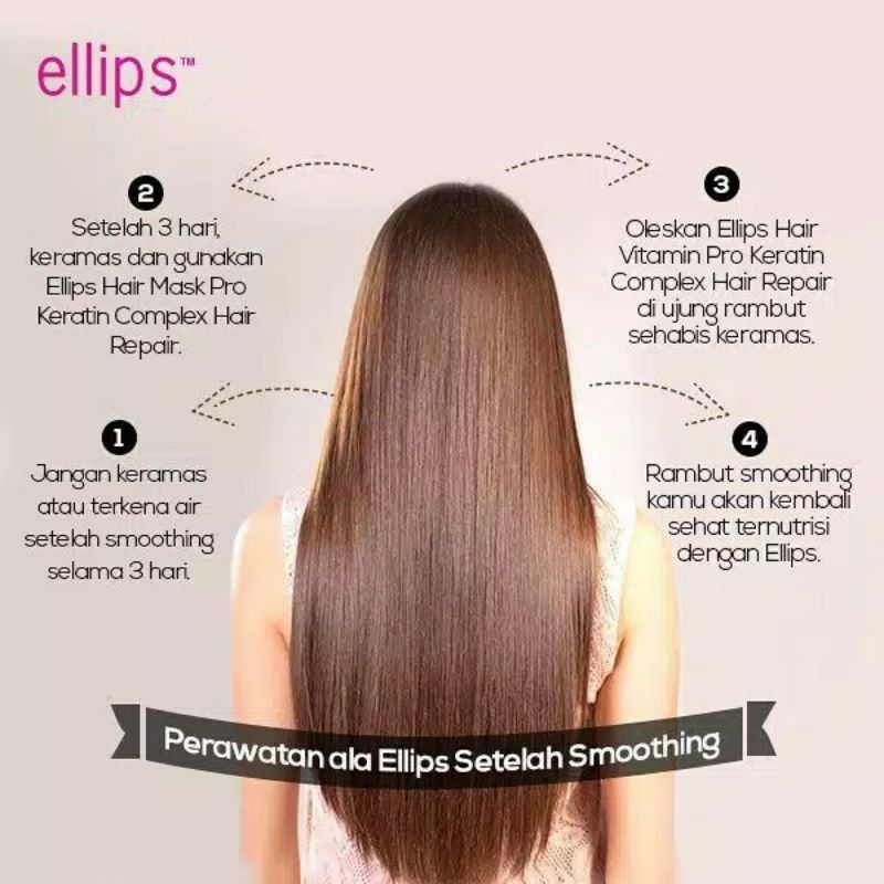 Ellips Hair Mask With Pro-Keratin Complex Sachet 20gr / Masker Vitamin Rambut Ellips Elips