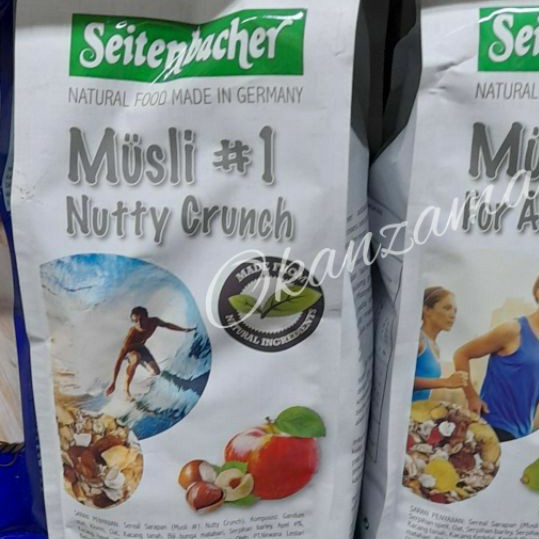 

Seitenbacher #1 Nutty Crunch 375gr