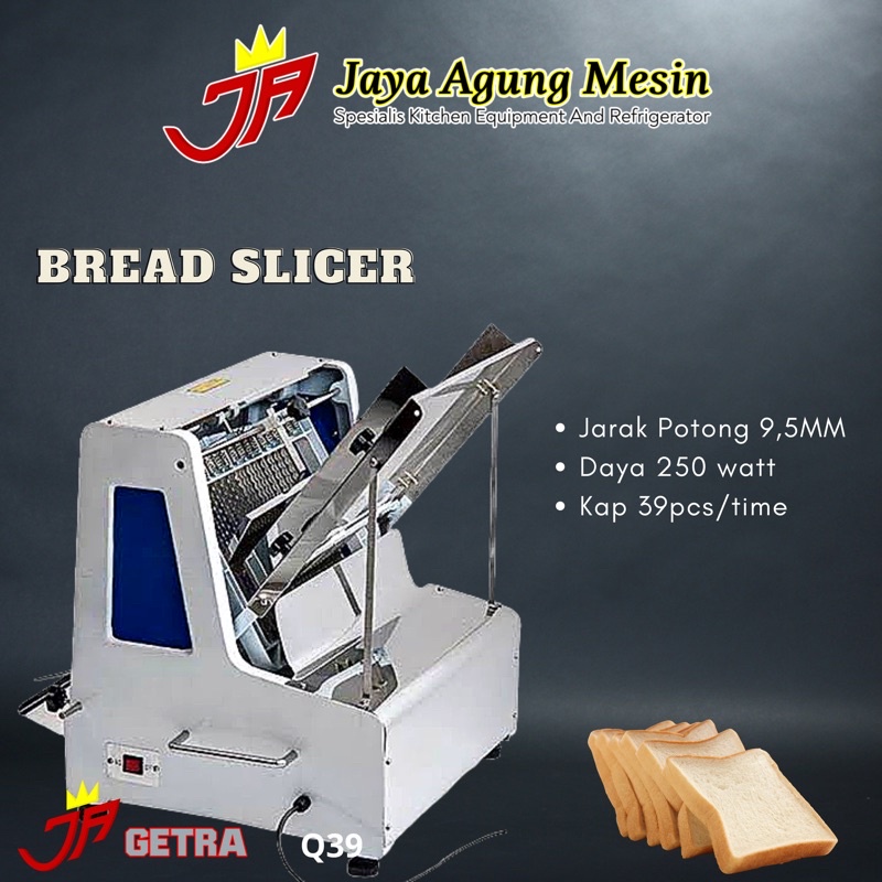 Jual Bread Slicer Getra Q39 Mesin Pemotong Roti Tawar Q 39 Getra Mesin