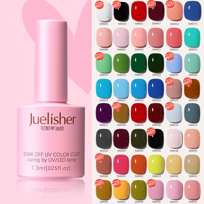 JUELISHER 51-102 uv soak off gel polish 7.3ml kutek gel polish cat eyes mata kucing / Kutek / Cat Ku