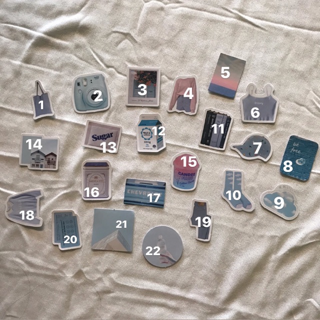 

Stiker Blue Edition untuk Scrapbook Murah