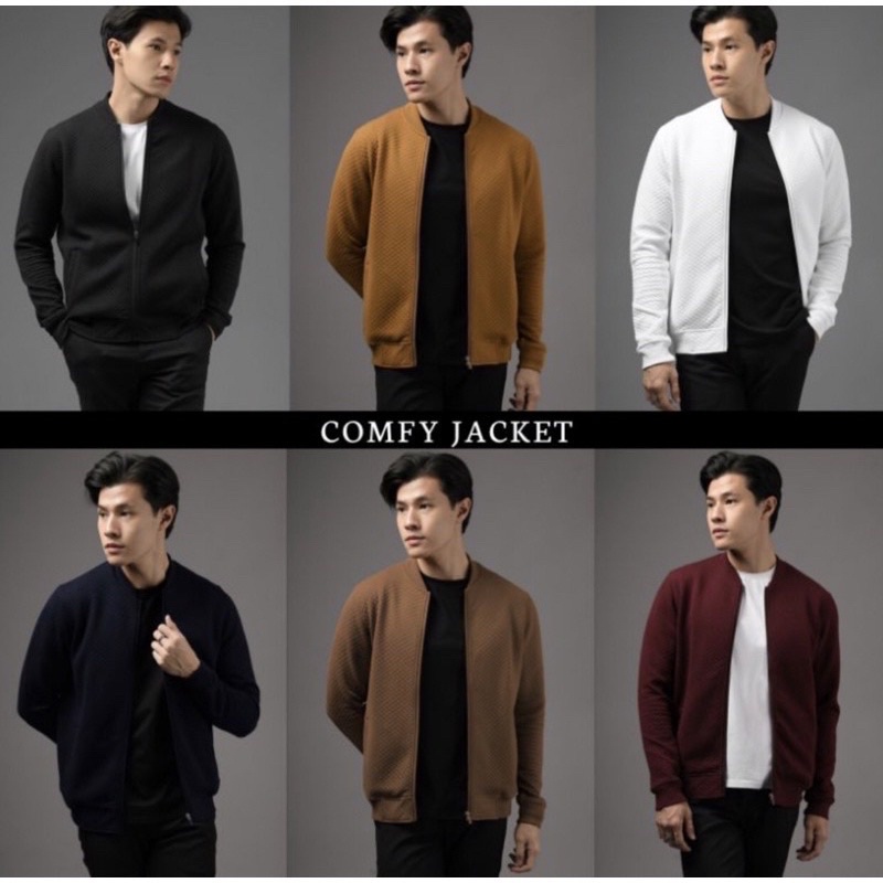 Jaket komfy Diamind Knit pria wanita Unisex Jaket Sultan