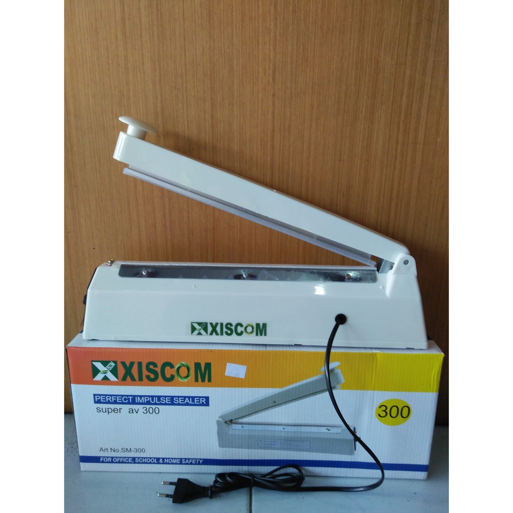 Las Plastik Xiscom 30 cm cocok untuk plastik tebal