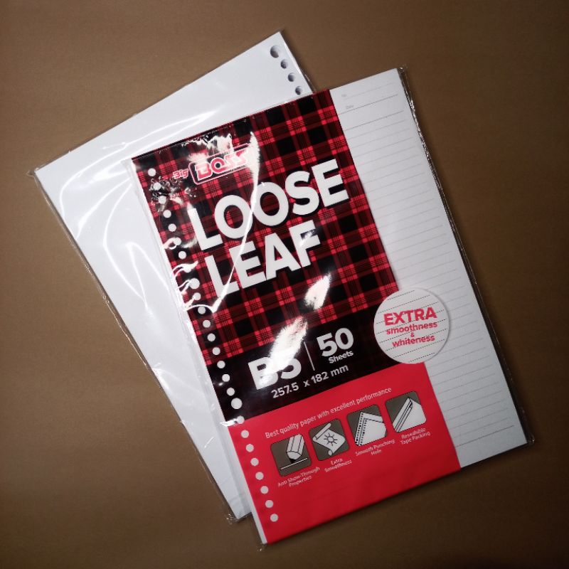 

Isi Binder Loose Leaf BIG BOSS B5 isi 50 | Isi Binder