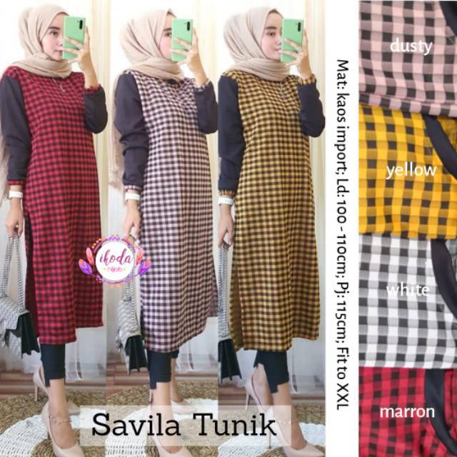  TUNIK  SENJA TUNIK  BY LAIQA TUNIK  BAHAN KAOS IMPORT  