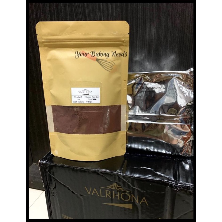 

TERBARUU!! Valrhona Cocoa Powder / Coklat Bubuk Import Valrhona Repack 100 gr TERLARIS