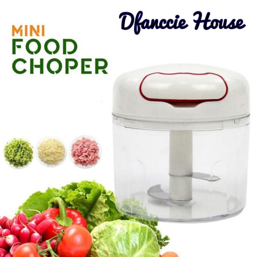 Mini Food Chopper Blender Bumbu Manual Speedy Chopper Mini Blender