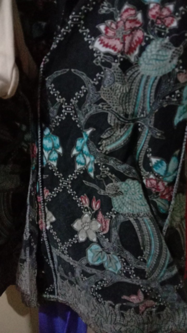 Batik Wanita Asj Sa Hrb026 Kenongo Kemeja Tosca Pendek