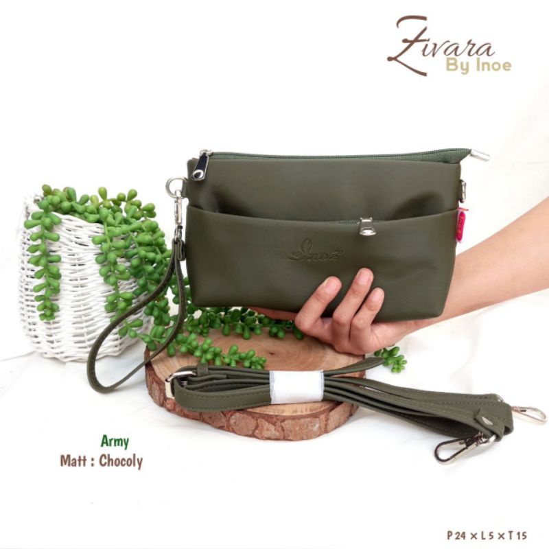 PUSAT GROSIR !!! KIARA INOE / KIARA BY INOE / ZIVARA INOE / SLING BAG / TAS WANITA