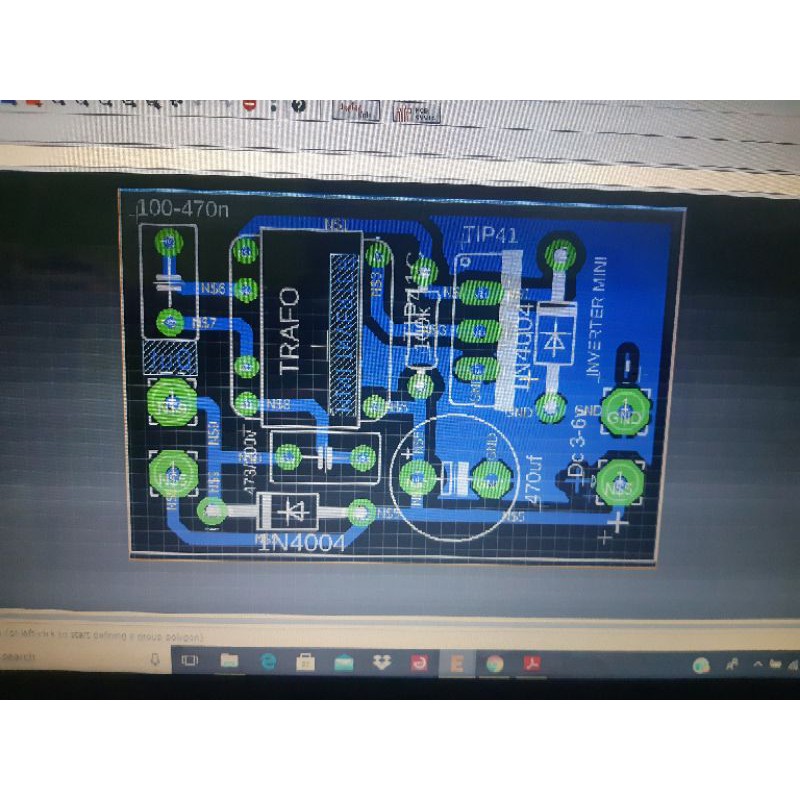 Jual Jasa Desain layout untuk pcb joule thife / Mini Inverter