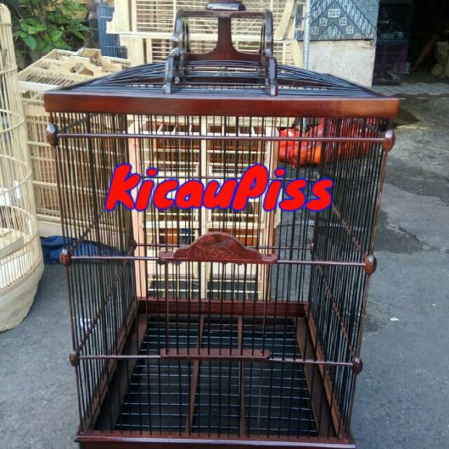 Kandang burung kotak model no 1