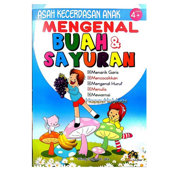 

Buku Mengenal Buah dan Sayuran Happy Holy Kids