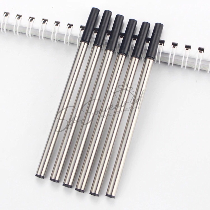 

Isi Ulang Pulpen | Refill Roller BallPoint | Bahan Besi / Plastik | Isi Pen wrn Hitam tinta Gel/Cair