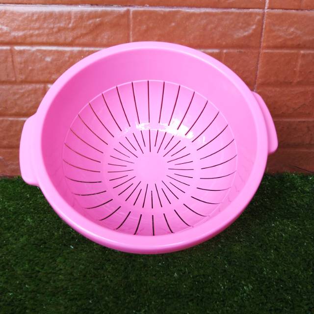 Wadah / Tempat untuk cuci sayur, buah, dan beras. Wadah Tirisan (peniris) atau Saringan