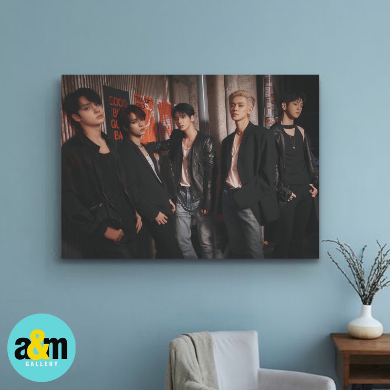 Poster Kayu TXT Hiasan Dinding Dekorasi Kamar MOA I Poster Kayu K-POP Dekorasi Kamar - A&amp;M