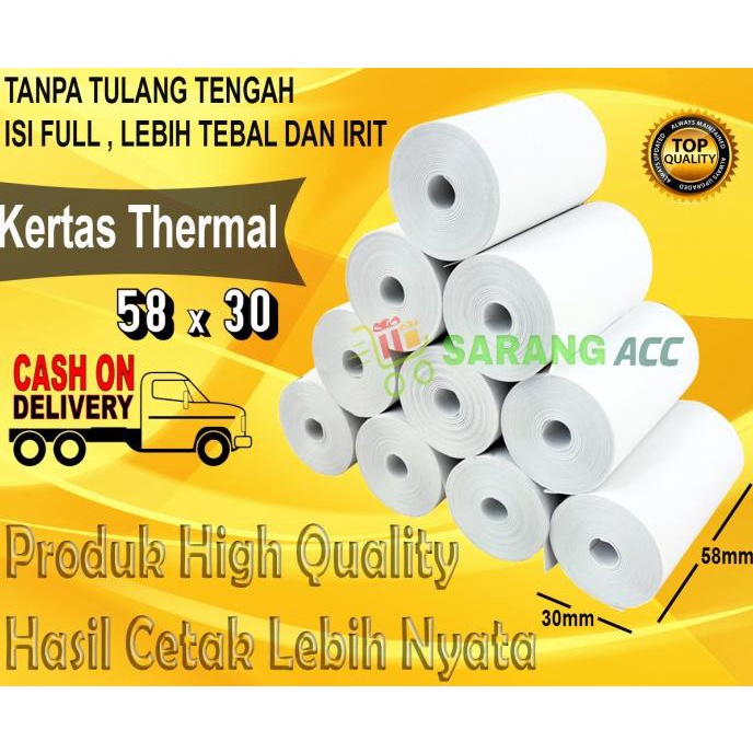 

823- Paket Kasir A Cash Drawer + Printer Rpp02 + Kertas Struk 58Mm