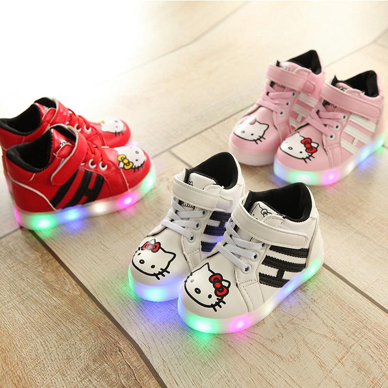  Sepatu  Casual Anak  Laki laki Perempuan  Gambar  Hello 