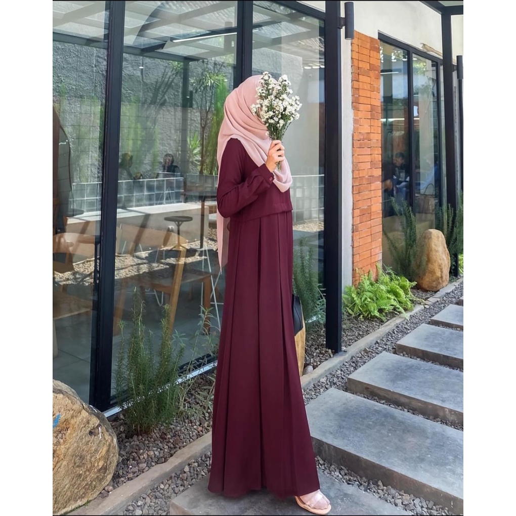 CENDANA MAXI | BAJU GAMIS WANITA | GAMIS BASIC | GAMIS KEKINIAN |GAMIS TERBARU