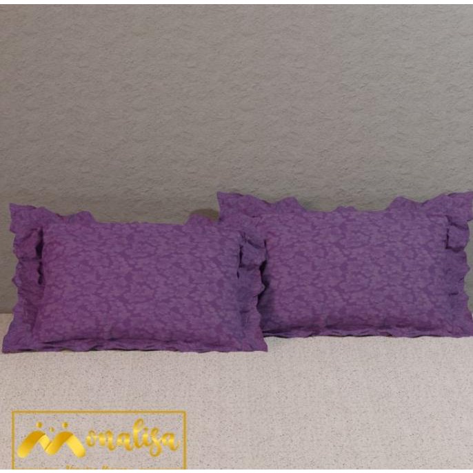 Monalisa Emboss Sprei Rumbai Uk 160/180 - Ungu