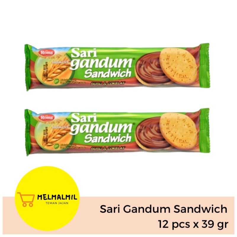 

Sari Gandum Sandwich 39 gram