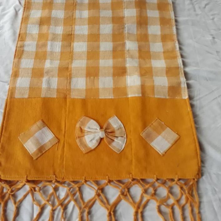 GROSIR Tutup/taplak kulkas tenun kotak sale