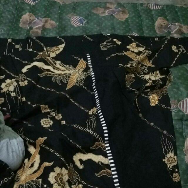 Cod - Baju Gamis Batik Busana Muslim Wanita Terbaru Jumbo Termurah Garansi Termurah Di Shopee