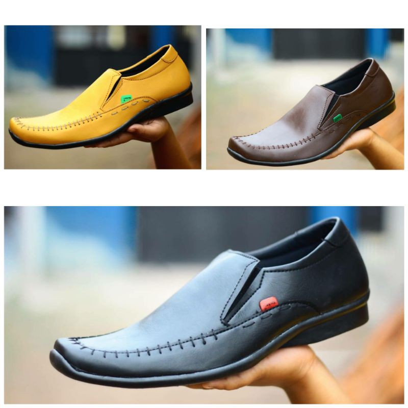 SEPATU PANTOFEL KERJA FORMAL SEPATU CASUAL PRIA KICKERS PANTOFEL SAFETY