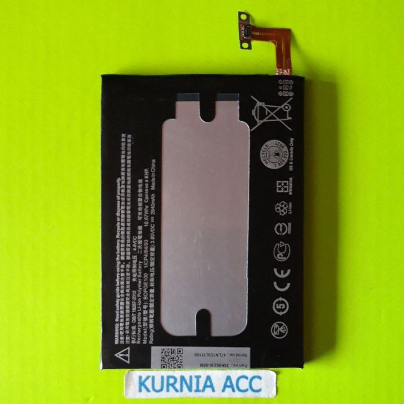 BATRE BATERAI HTC M9 / BOPGE100 ORIGINAL BATTERY