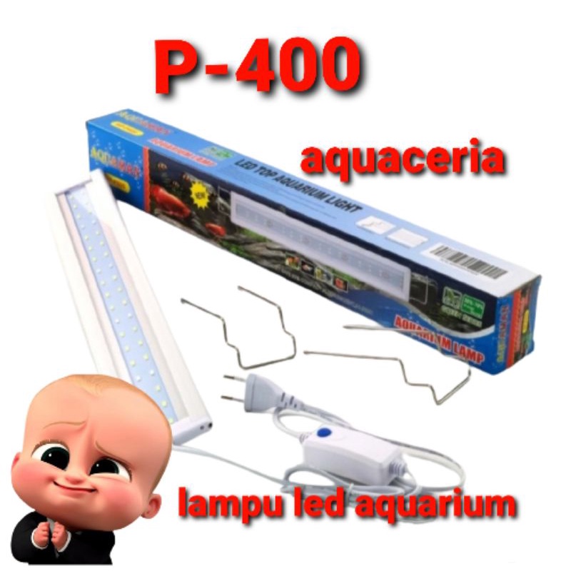 lampu led aquarium led duduk aquarium aquaman p400