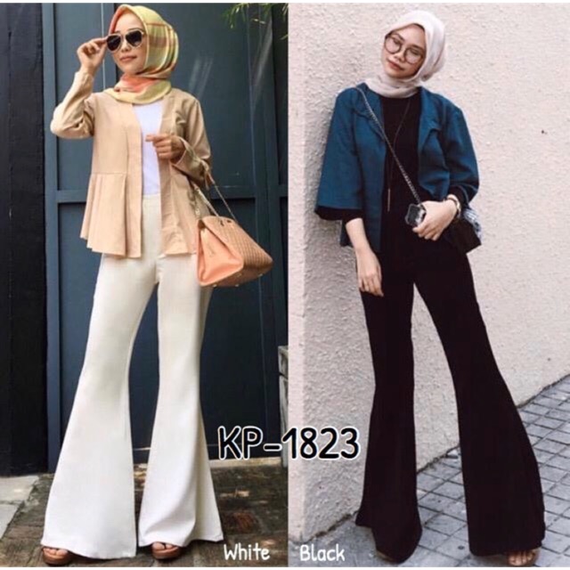  CELANA CUTBRAY Bahan scuba  IMPORT Cutbray  pants 