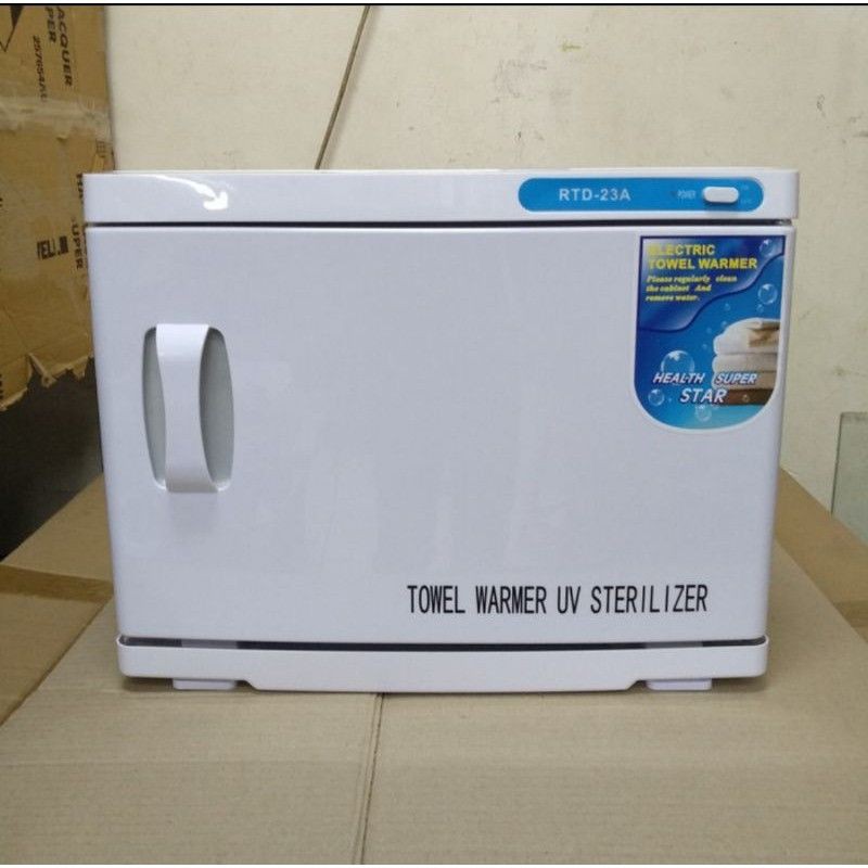 towel warmer /Penghangat Handuk / Towel Warmer RTD-23A dengan UV Sterilizer / alat seteriliser salon