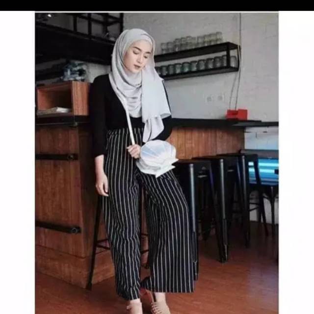 CELANA KULOT wanita YOMI 2 warna - konveksi baju murah