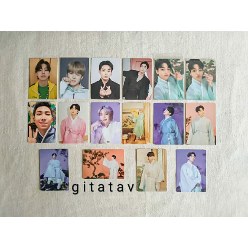 MPC SPC Dalmajung Butter | Mini Photocard Taehyung V Jungkook JK Seokjin Jin Suga Yoongi