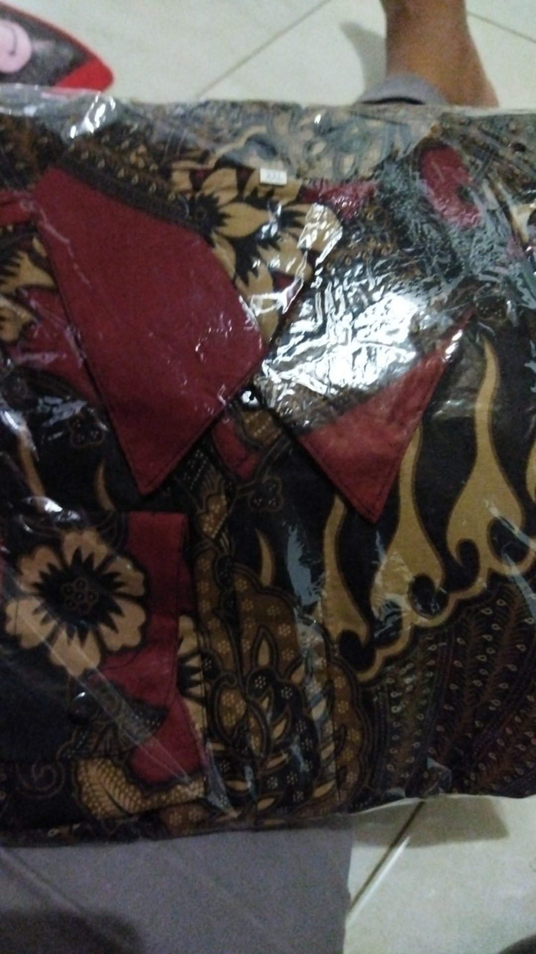 Baju Batik Pria Slimfit Big Size M L Xl Xxl Atasan Kemeja Batik Lengan Panjang Original
