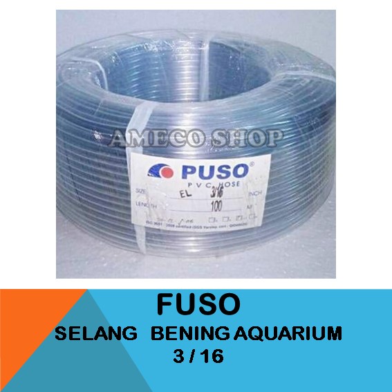 Selang Udara Aerator Aquarium Bening per Rol