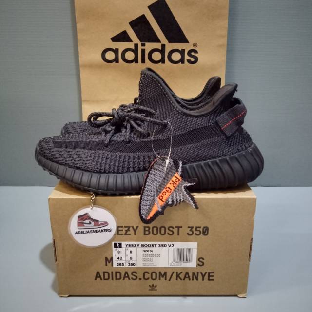 yeezy boost 350 static black reflective