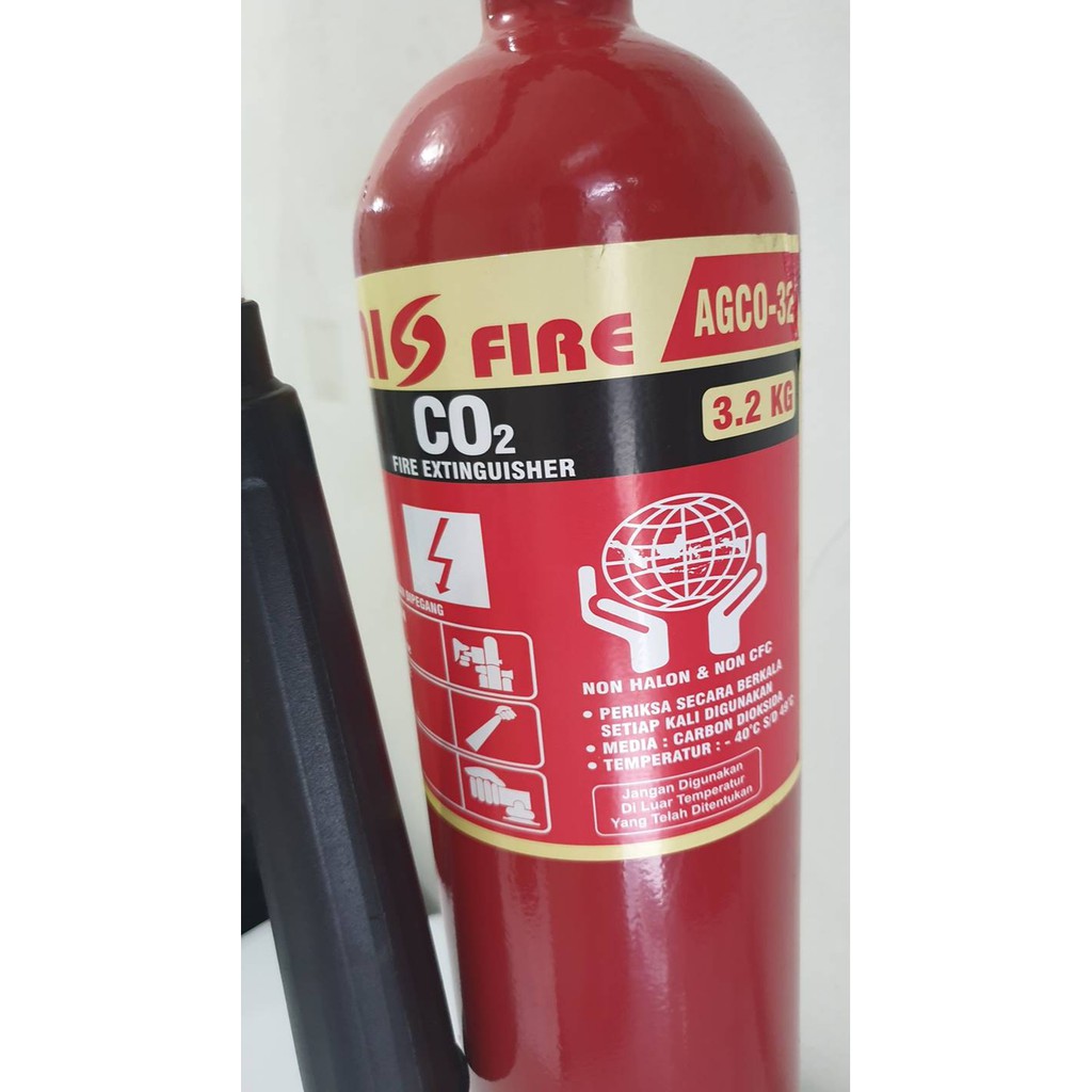 Alat pemadam kebakaran / APAR CO2 Merk Agnis Fire 3,2 Kg