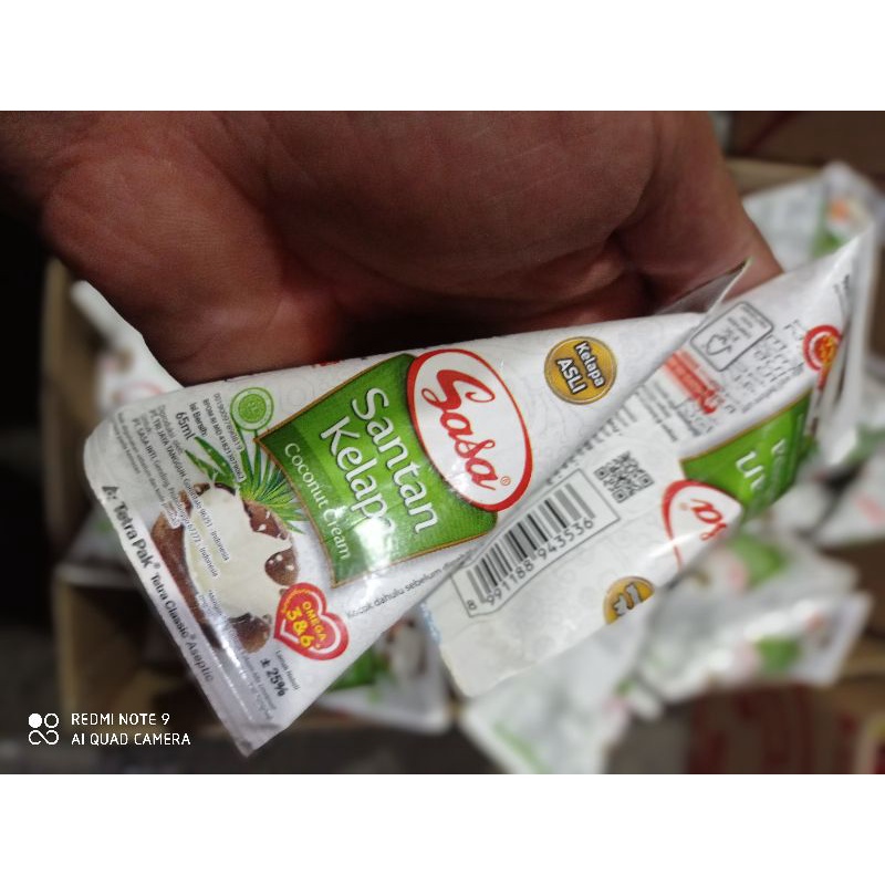 

Santan Kelapa Cair Sasa 65ml