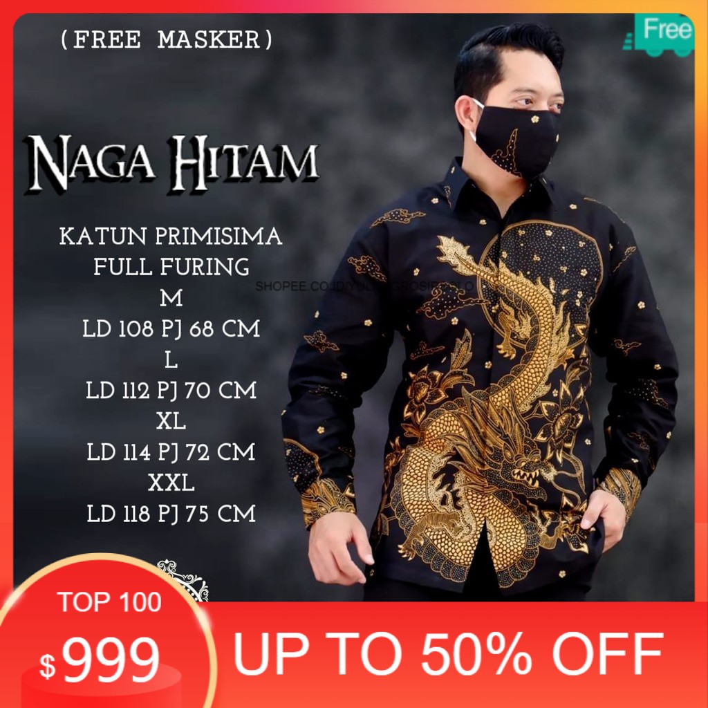 Flash Sale Batik Bigsize Xxxl Pria Naga Hitam Size Lengan Panjang Pendek Full Furing Batik Bigsize Xxxl Solo bezEY8U9n1yQ8