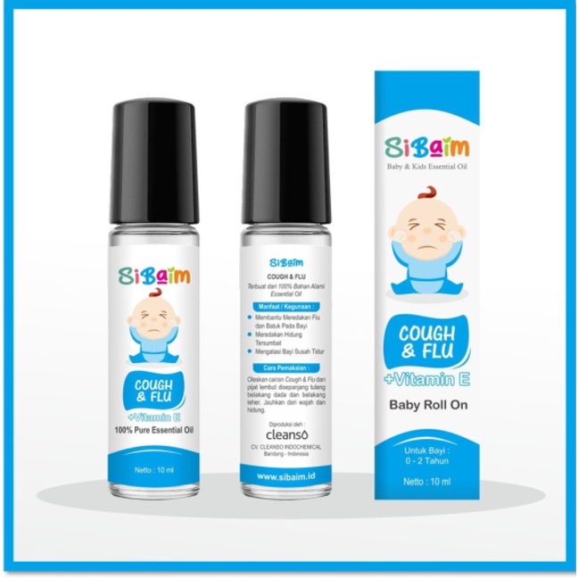 [ORIGINAL] SIBAIM (Cessa Alternatif) Essential Oil Ukuran 10ML Varian Lengkap Untuk Bayi dan Anak-Anak