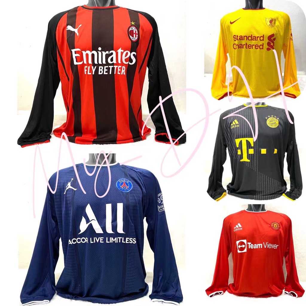 COD / BAJU BOLA DEWASA LENGAN PANJANG TERBARU 2021 / KAOS BOLA DEWASA TERBARU / BAJU BOLA DEWASA TER