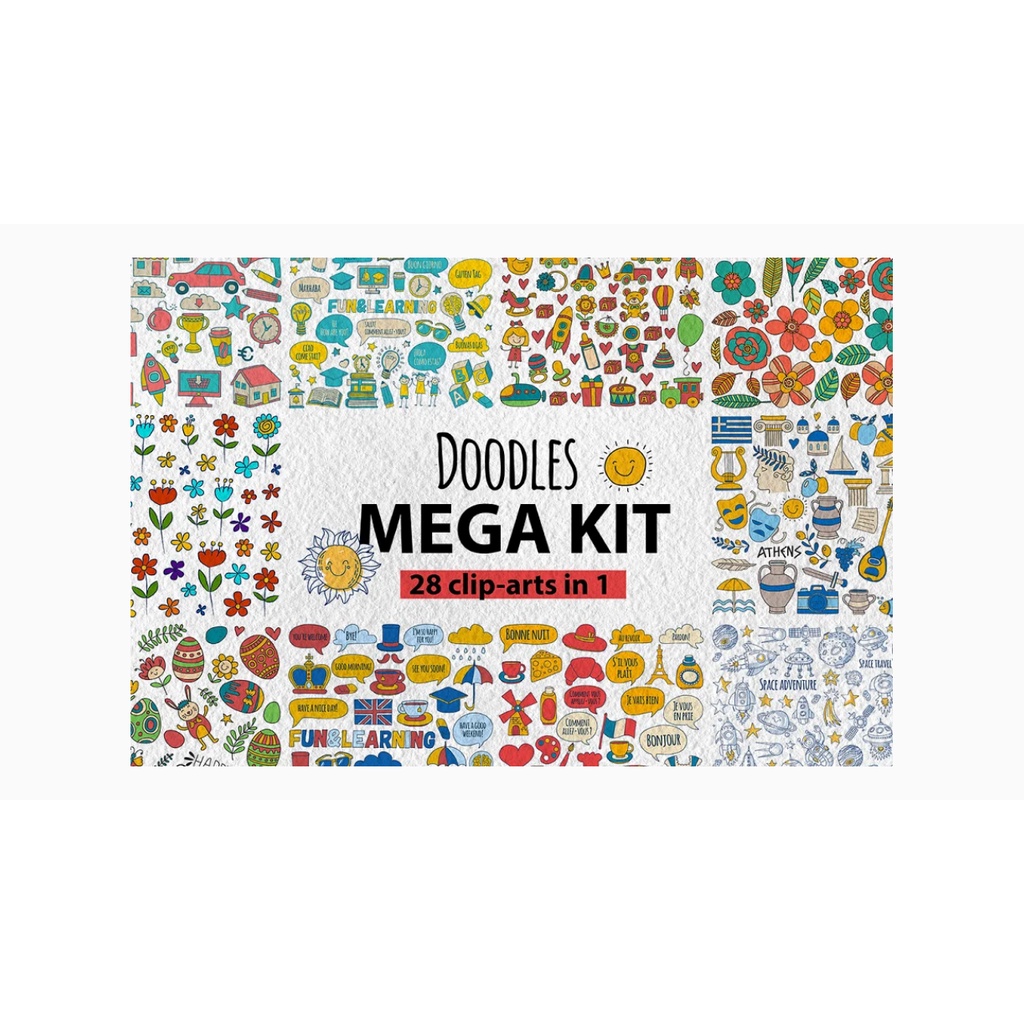 Doodle Mega Kit - Vector Designs