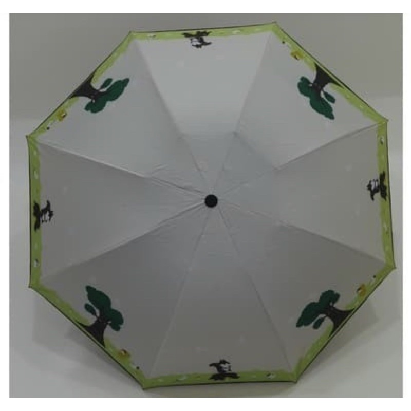 Payung Lipat 3 Nagoya Motif Tupai Pohon Umbrella Kode NF413