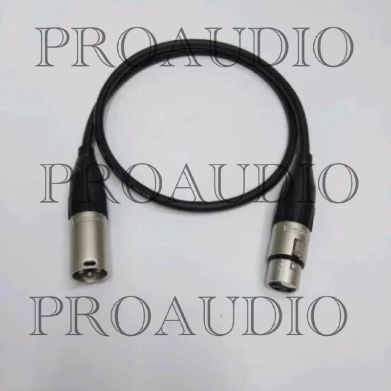 kabel microphone canare 5 M + canon jantan betina