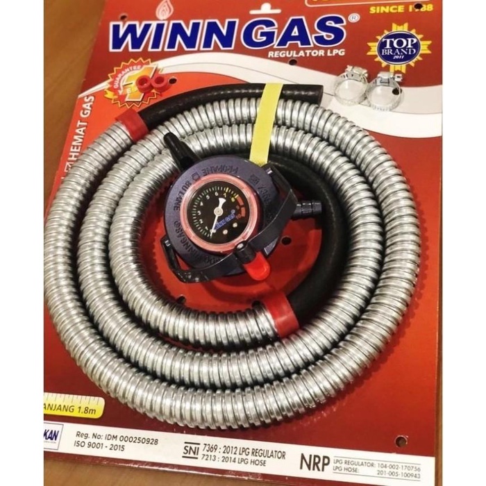 Paket Selang Gas Regulator Winn Gas W-900M W900M W 900 M W 900M